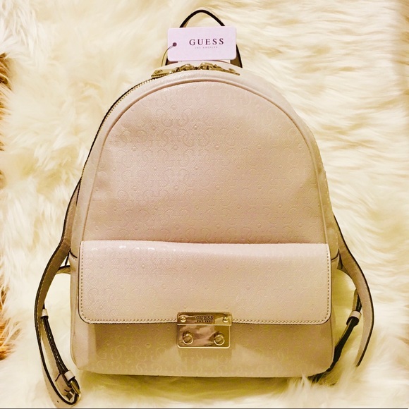 GUESS TAMRA STONE MEDIUM BACKPACK - Picture 7 of 7